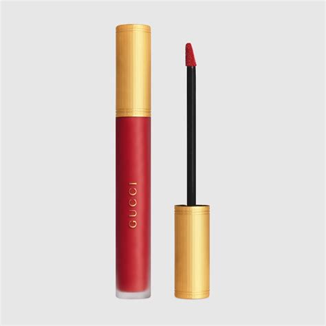 gucci mini lip in shade goldie red-0.05 oz|gucci red 25.